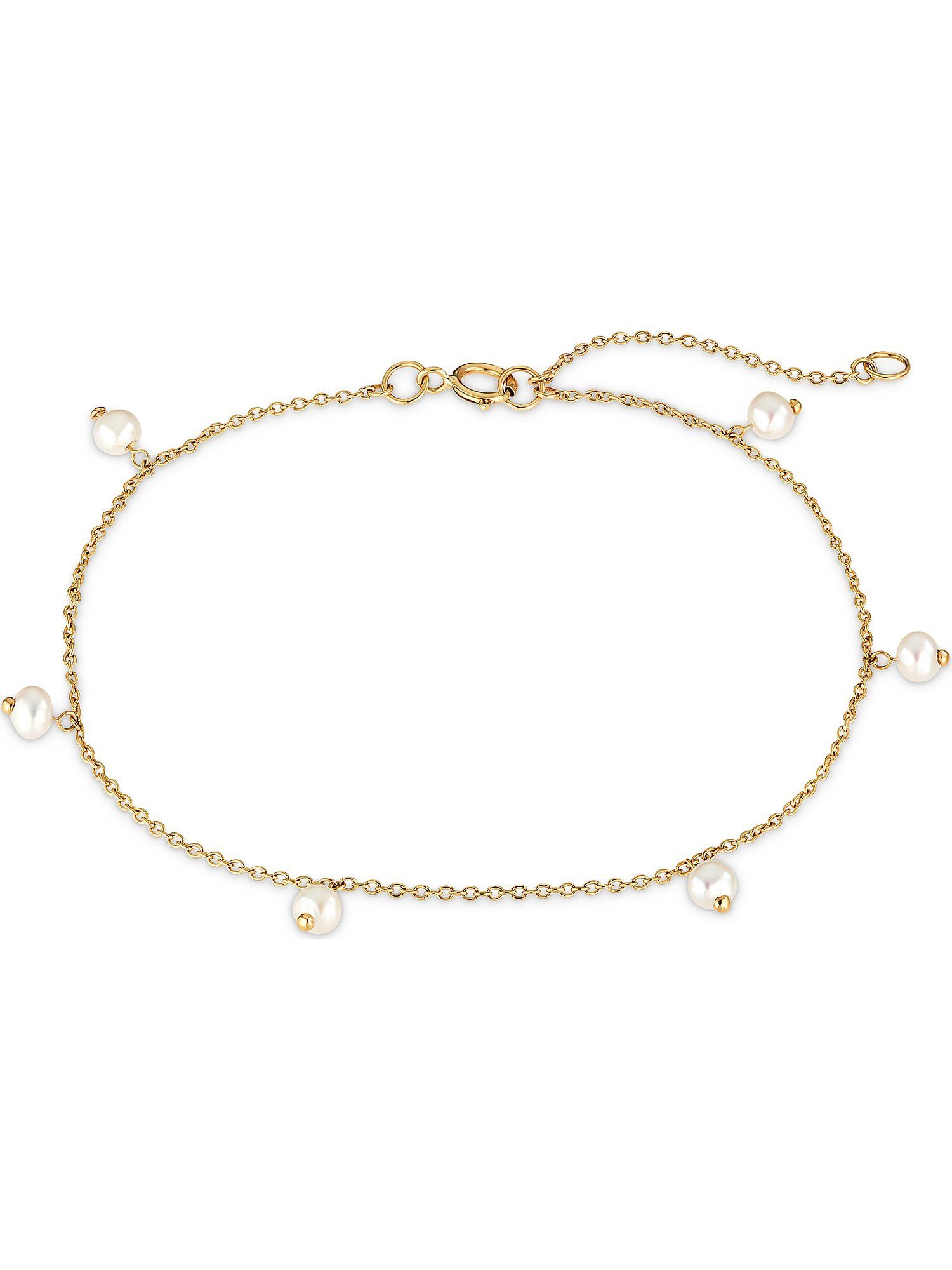 CHRIST Goldarmband CHRIST Damen-Armband 375er Gelbgold Süßwasserperle