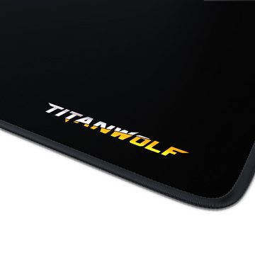 Titanwolf Gaming Mauspad, XXL Speed Gaming Mousepad / Extragroße Fläche von 900 x 400mm
