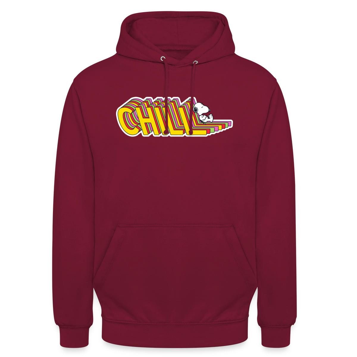 Spreadshirt Hoodie Peanuts Snoopy Chill Unisex Hoodie (1-tlg)