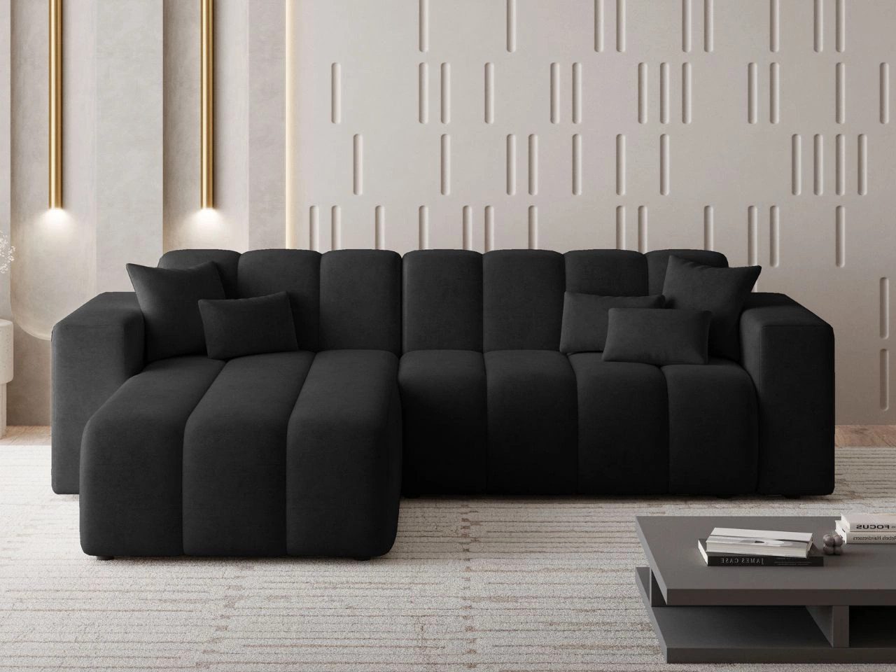 GrainGold Ecksofa L-Form NORK - 265x180 günstig online kaufen