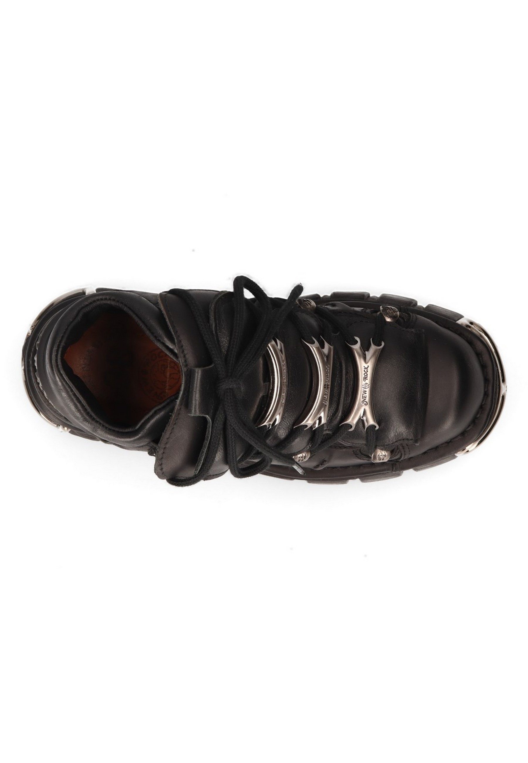 NEW ROCK M-106-S1 Plateausneaker aus echtem Rindsleder - Made in Spain – Bild 5 von 5