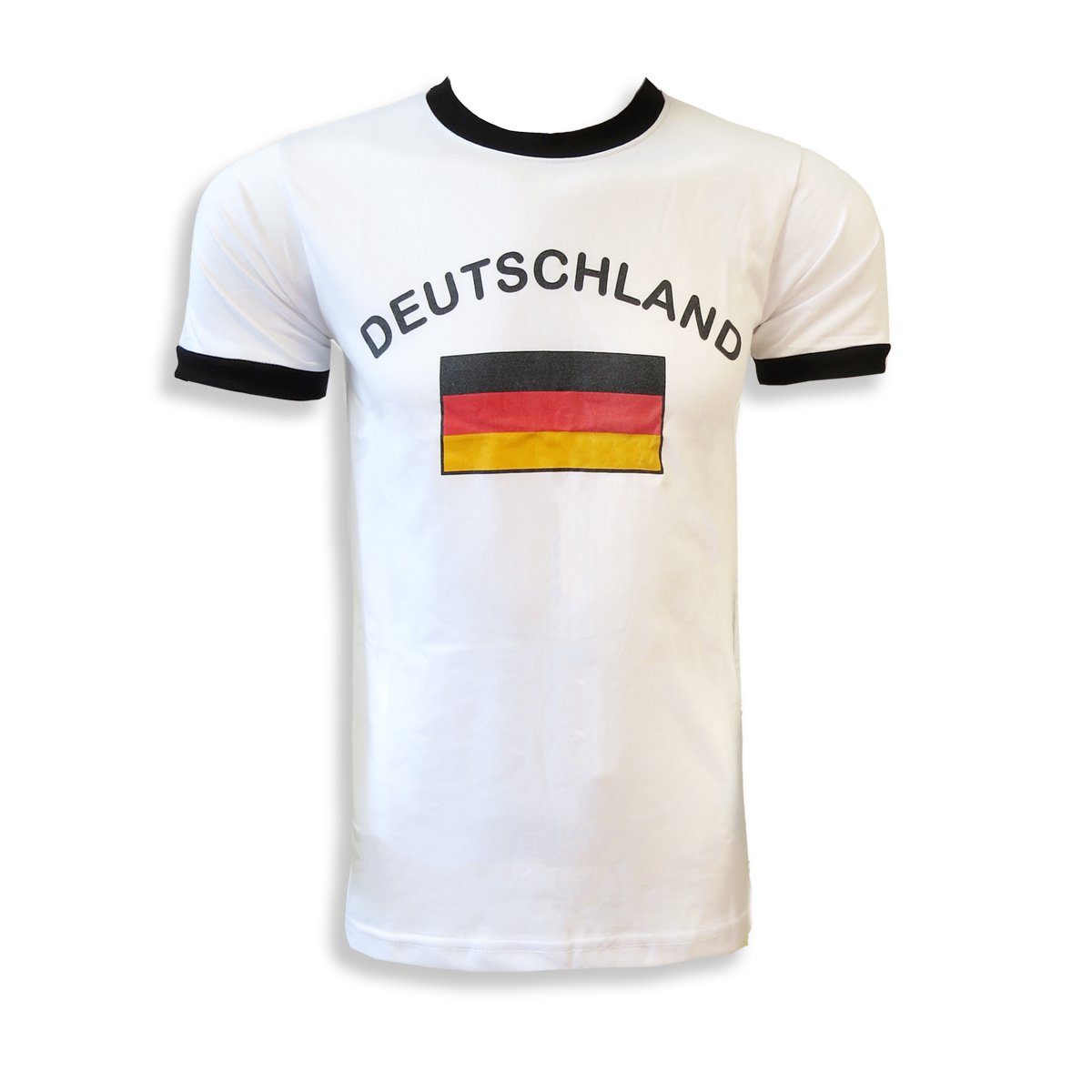 Sonia Originelli T-Shirt Fan-Shirt "Deutschland" Unisex Fußball WM EM Herren T-Shirt