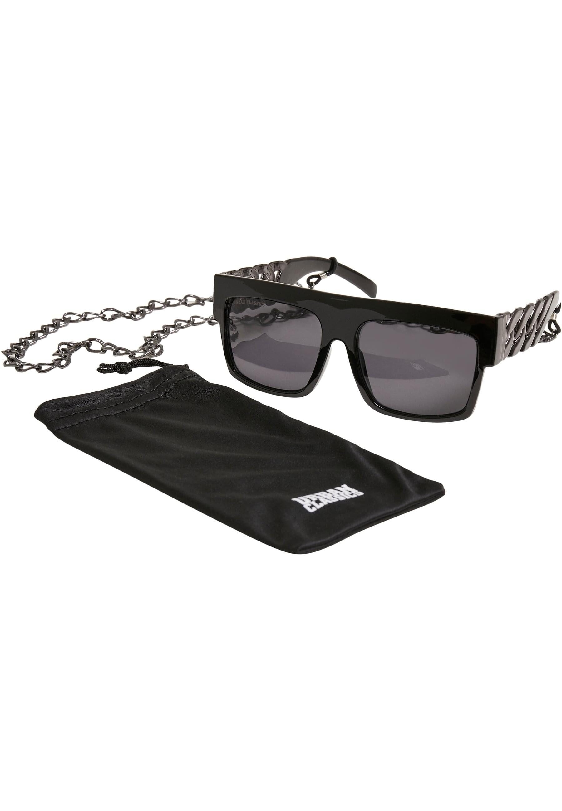 URBAN CLASSICS Sonnenbrille Urban Classics Unisex Sunglasses Zakynthos with Chain