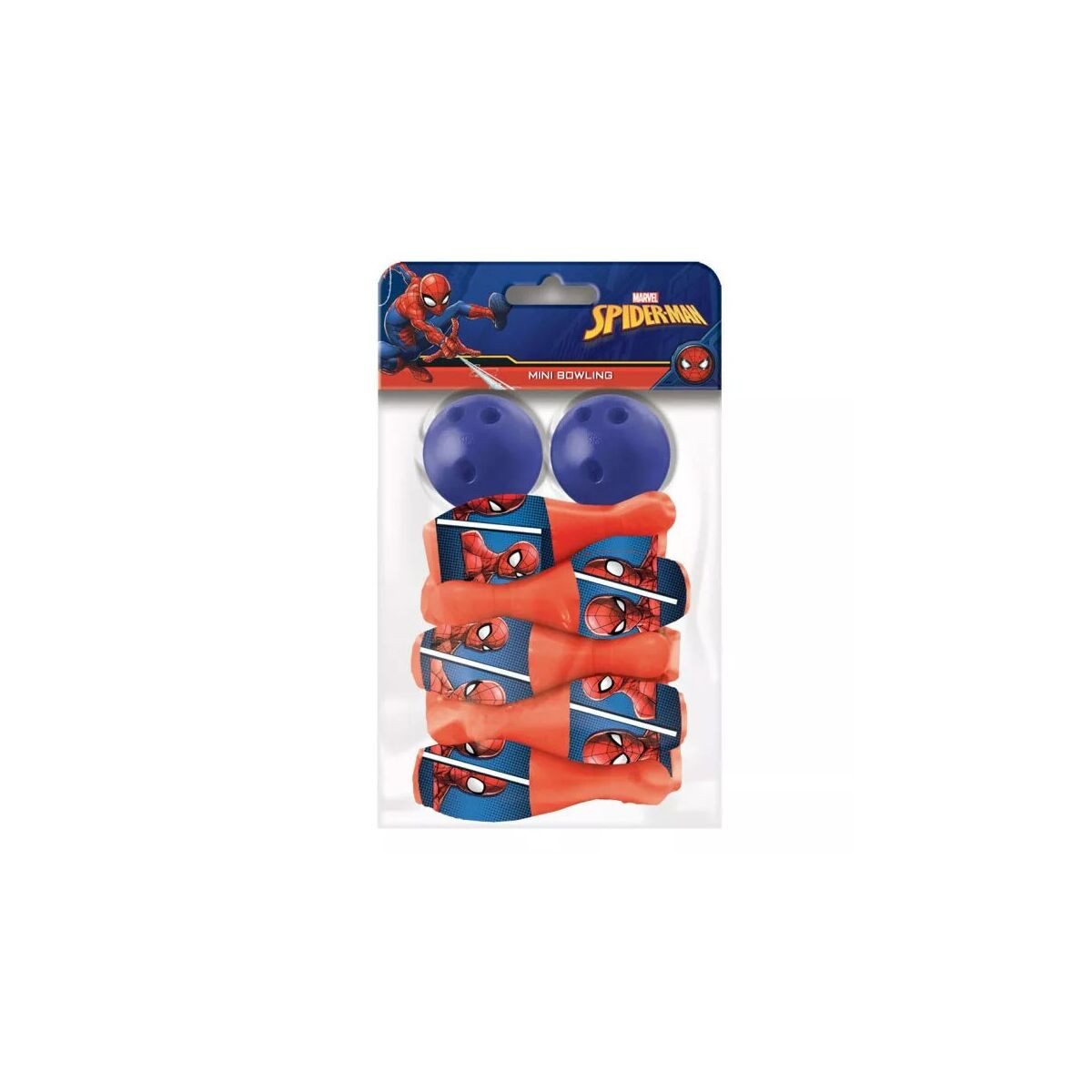 Spiderman Lernspielzeug Spiderman City Mini-Bowling-Set