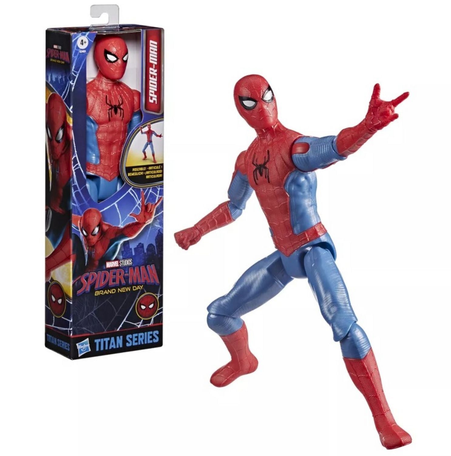 Hasbro Spielwelt Spiderman SPI Brand New Day Titan Serie Spider-Man