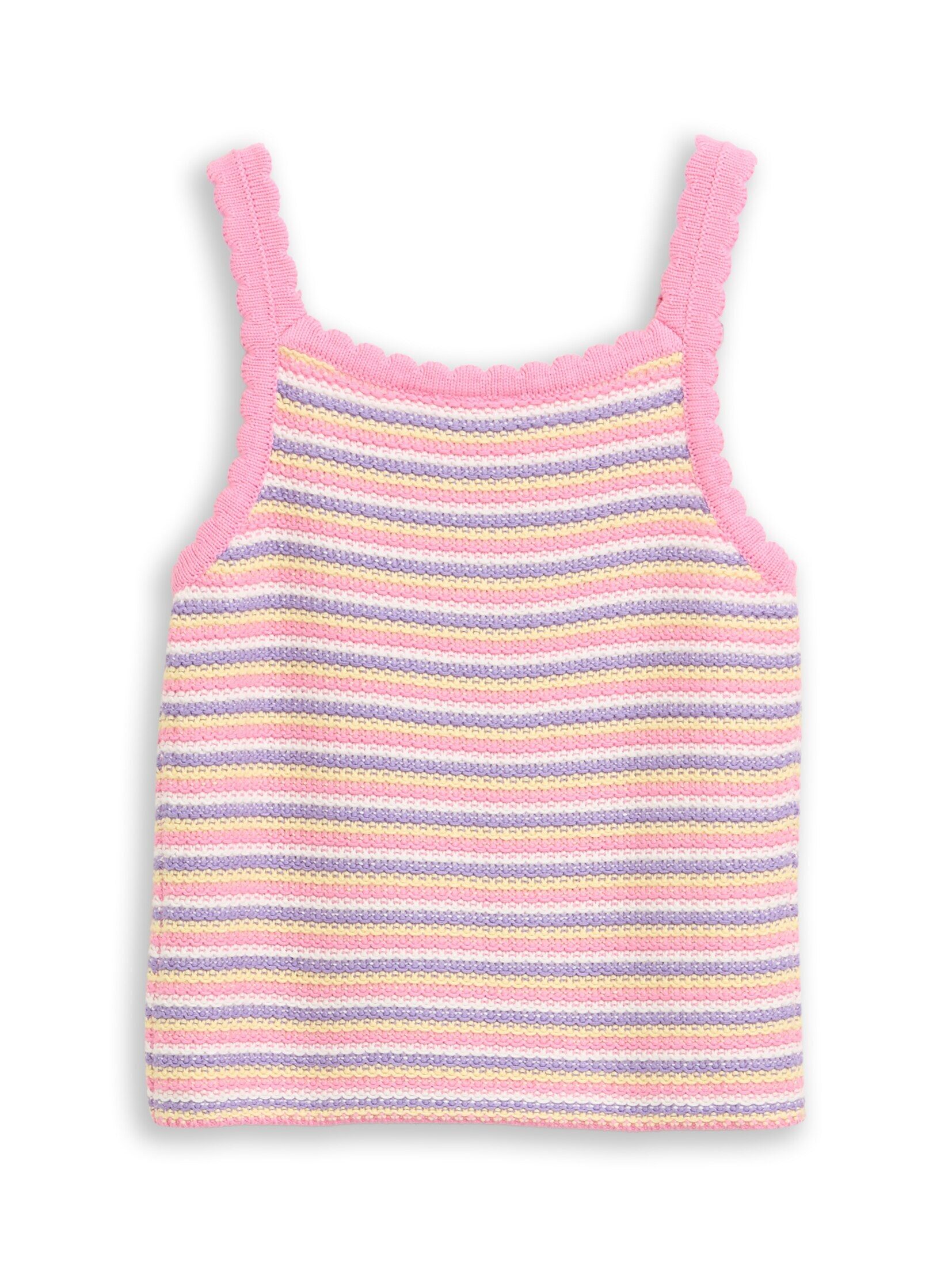 TOM TAILOR Pullunder Pullover & Strickjacken Top in Häkel-Optik