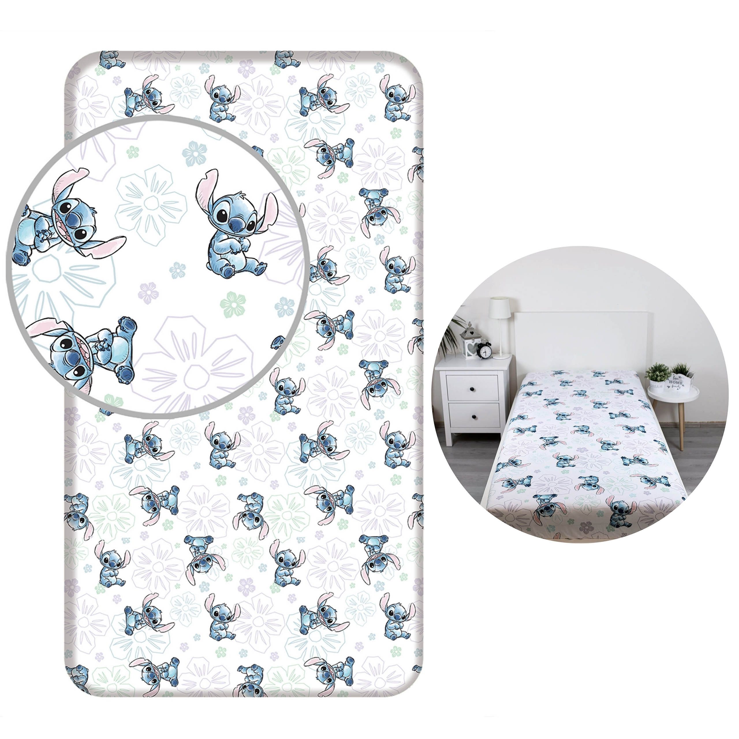 Sarcia.eu Kinderbettwäsche DISNEY Stitch Kindelaken mit günstig online kaufen