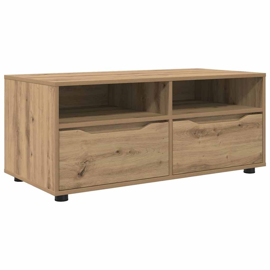 vidaXL TV-Schrank TV-Schränk 100 x 48 x 43 cm Artisan-Eiche Holzwerkstoff (1-St)