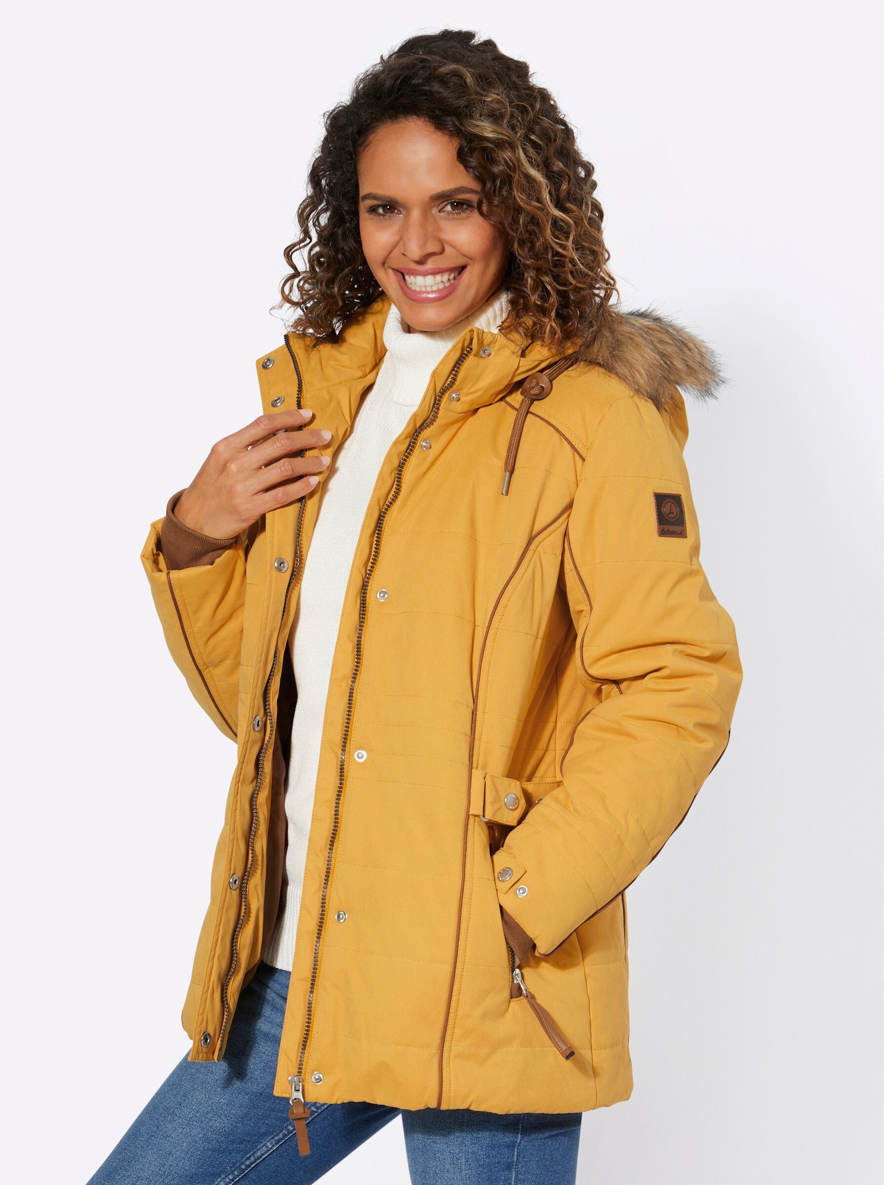 WEIDEN WITT Allwetterjacke ocker