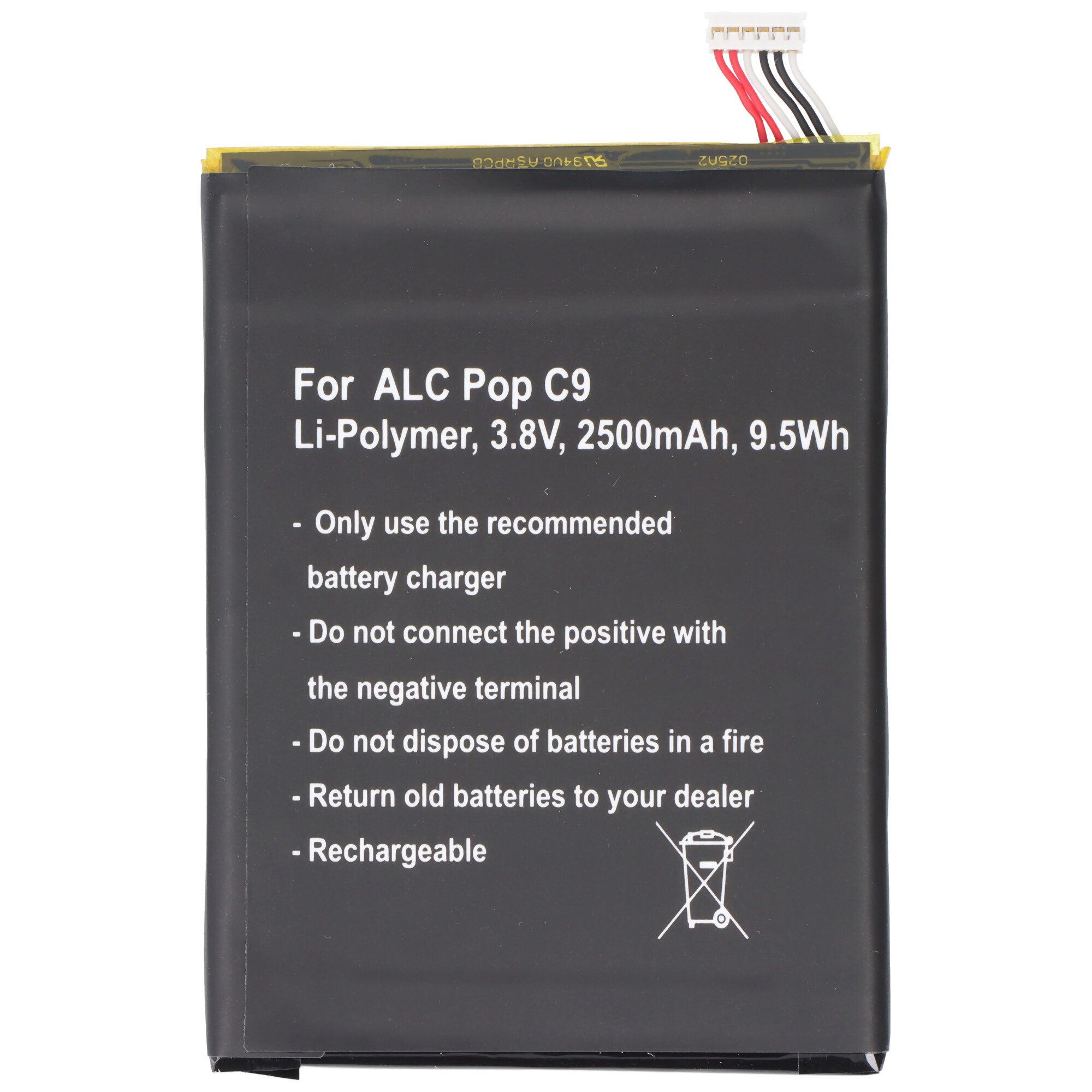 Akku passend für Alcatel One Touch POP C9 Akku TLp025A2 Akku