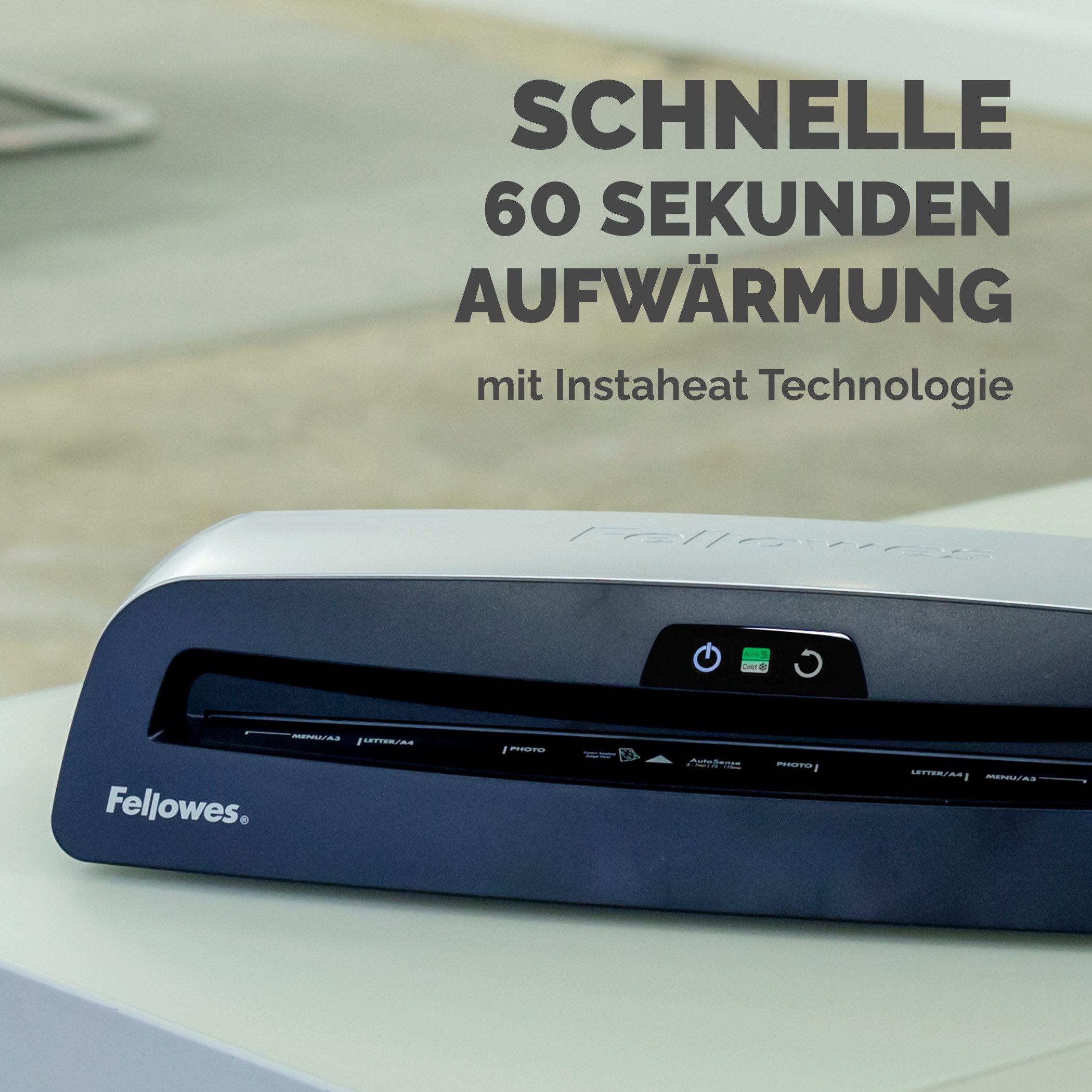 FELLOWES Laminiergerät Neptune 3 A3, InstaHeat Technologie, AutoSense