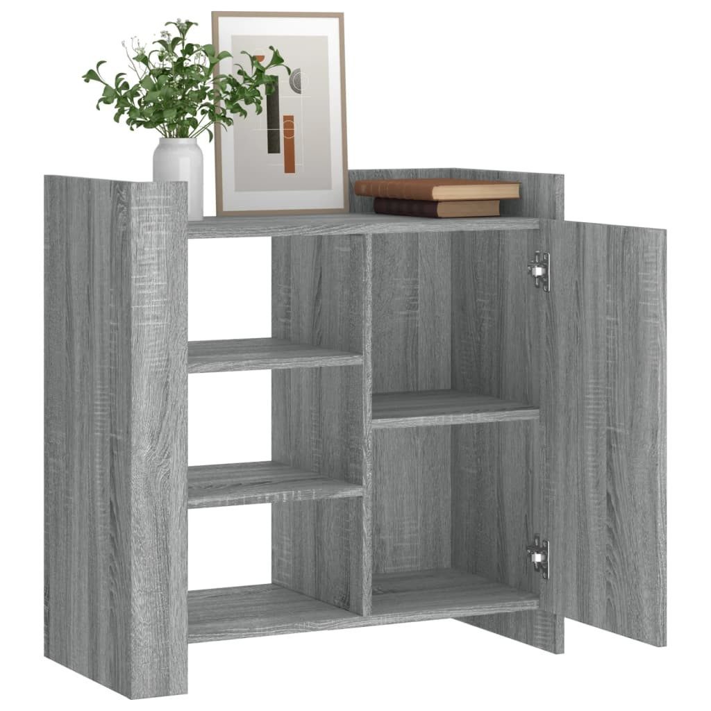 vidaXL Sideboard Sideboard Grau Sonoma 73,5x35x75 günstig online kaufen