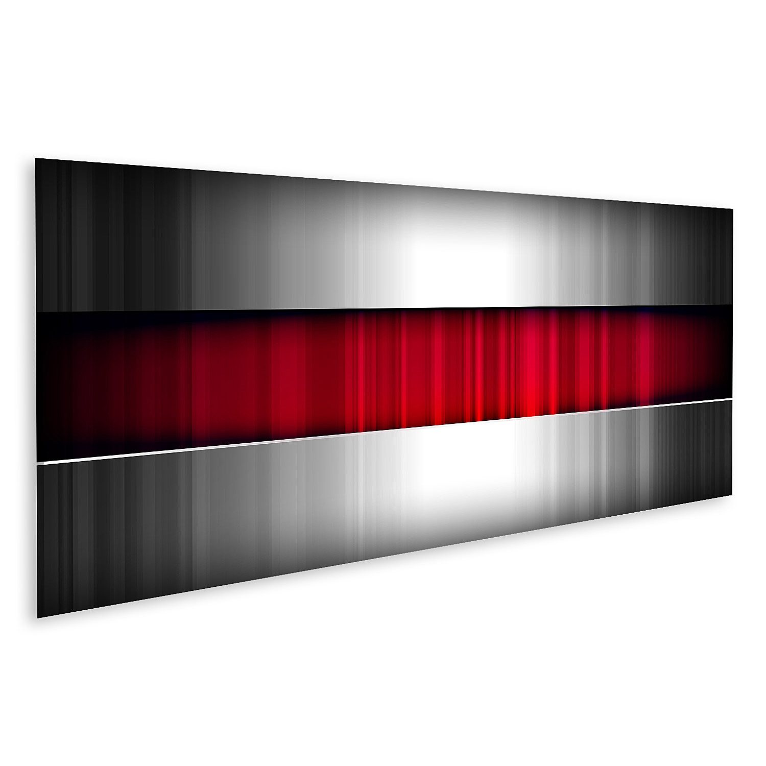 islandburner Leinwandbild Abstrakter Hintergrund Metallic und Rot Vektor von Dekor Des Bilder