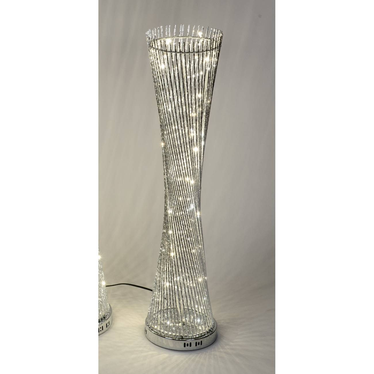 formano Stehlampe DRAHT, LED, LED Lichterkette, Weiß, Gedreht, H: 100cm