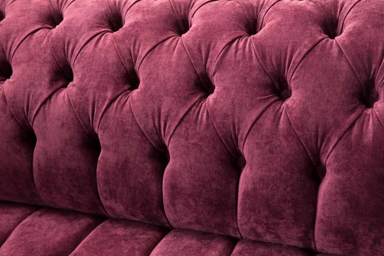 Chesterfield-Sofa, Chesterfield Couch Sofas Wohnzimmer Sofa Klassisch JVmoebel Design
