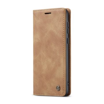 SmartUP Smartphone-Hülle Hülle für Samsung Galaxy A55 5G Klapphülle Fliphülle Tasche Case Cover, Standfunktion, integrierter Kartenfach
