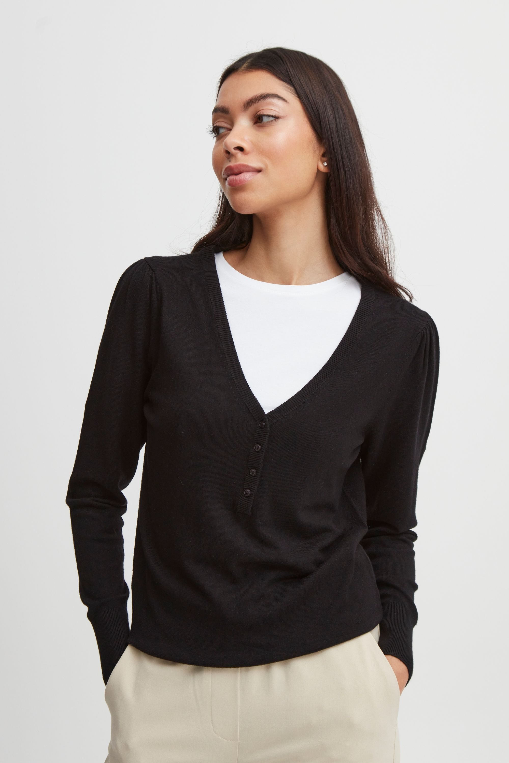 Strickpullover BYMMPIMBA1 BUTTON JUMPER - 20812781
