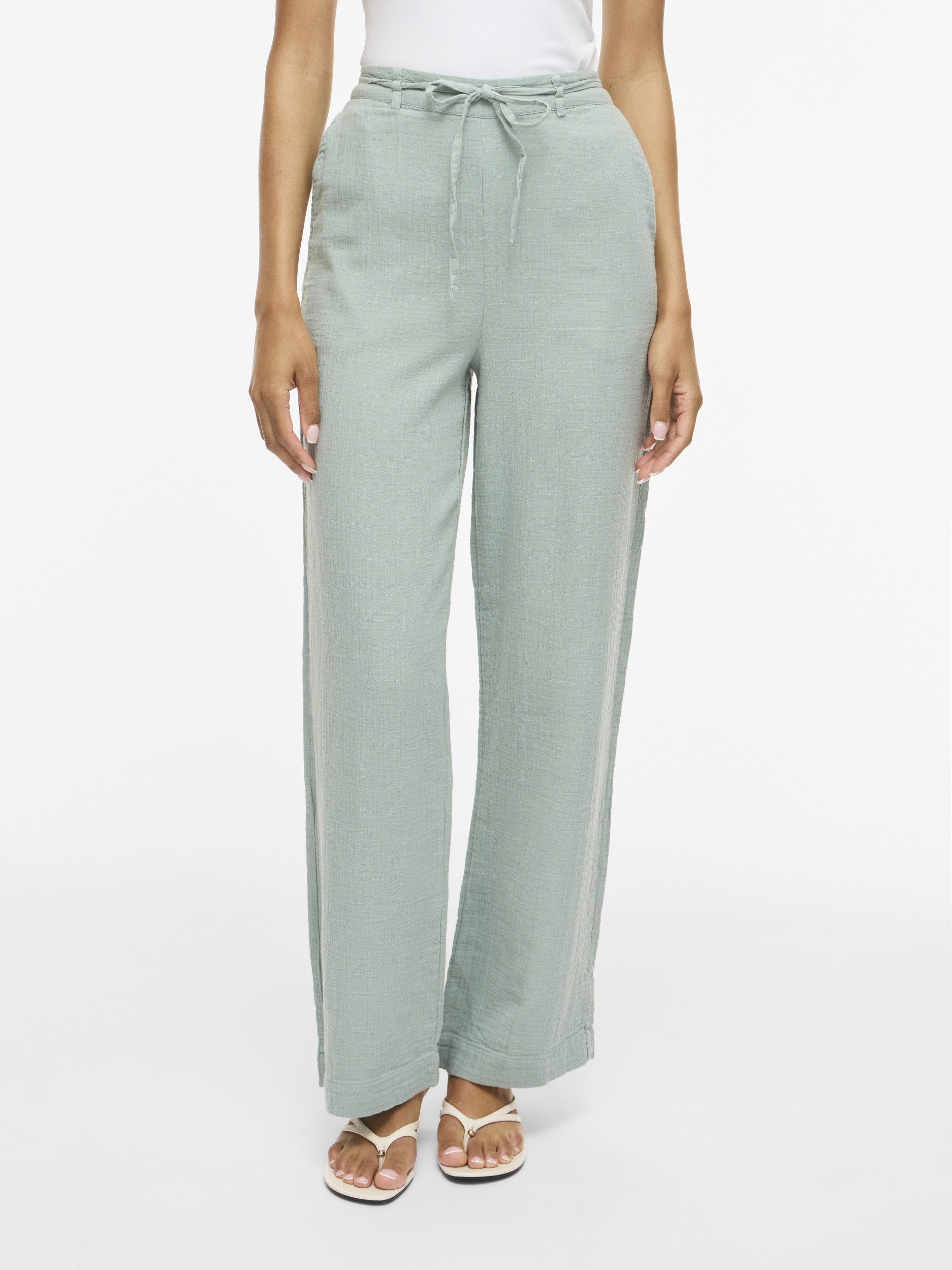 Vila 5-Pocket-Hose VILANIA HW PANTS/VOL