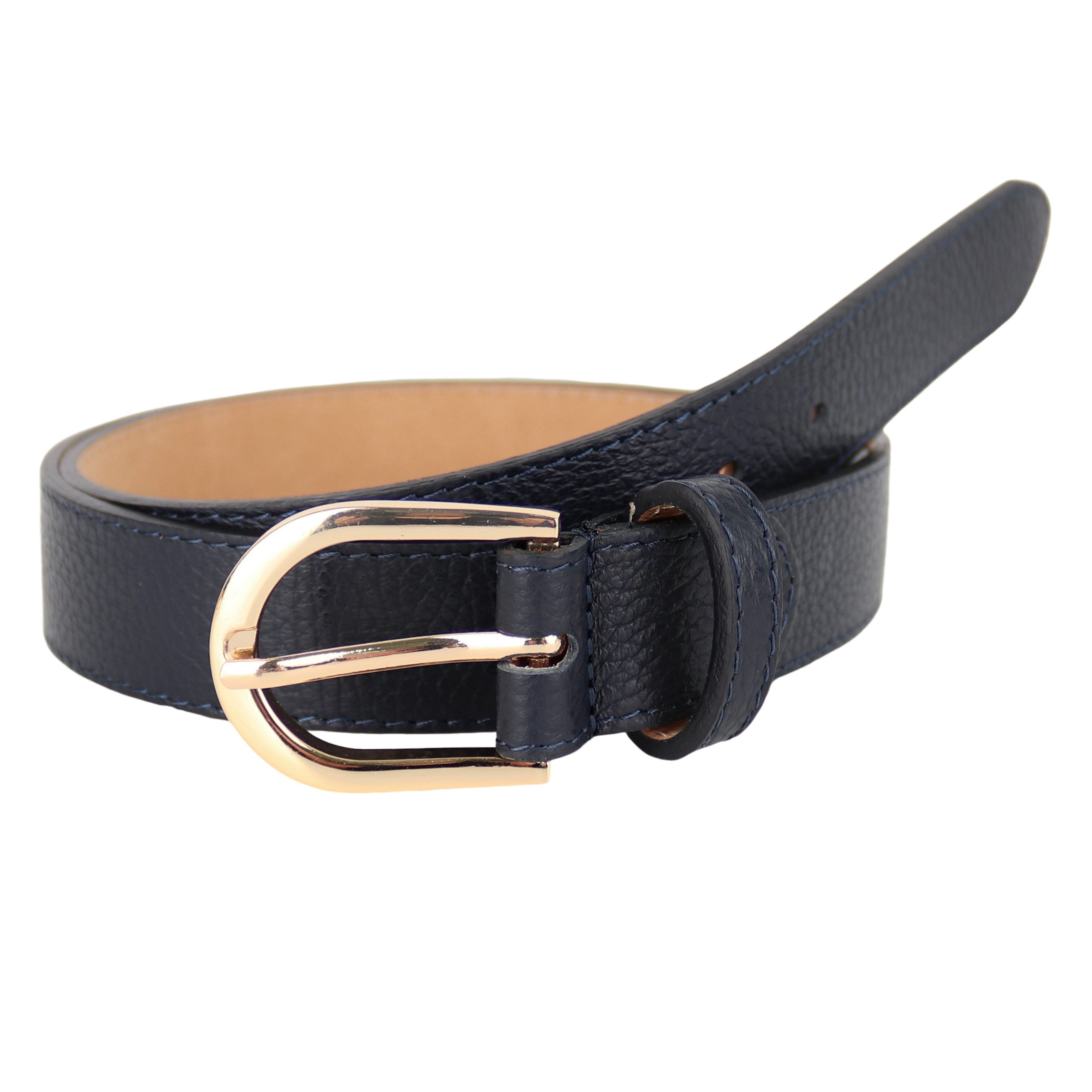 MIRROSI Ledergürtel Damen Herren Gürtel, Made in Italy, 3cm breit (Passt fast zu jeder Hosenschlaufe, aus Echtem Leder)