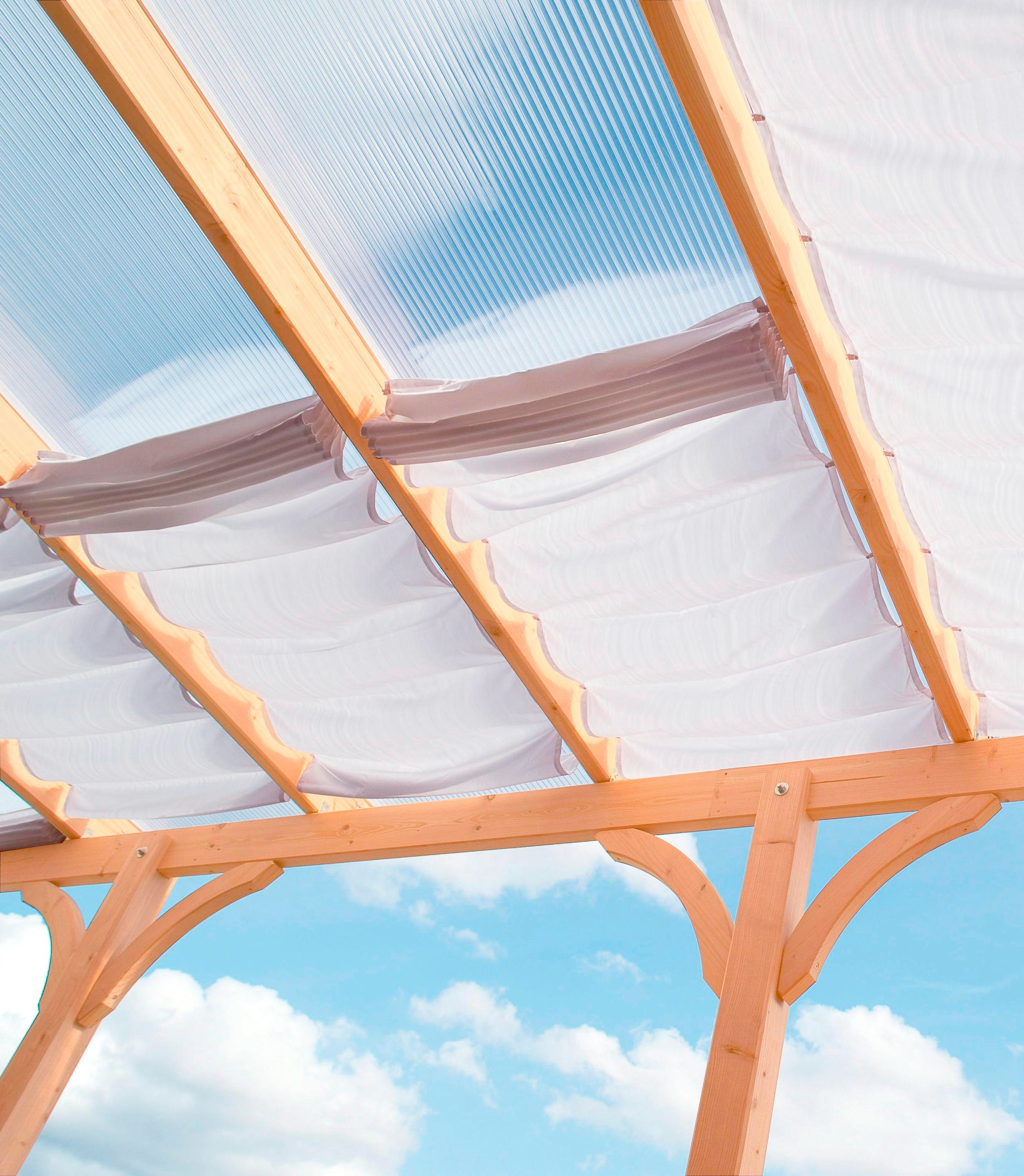 Floracord Sonnensegel, B: 460 cm, terracotta