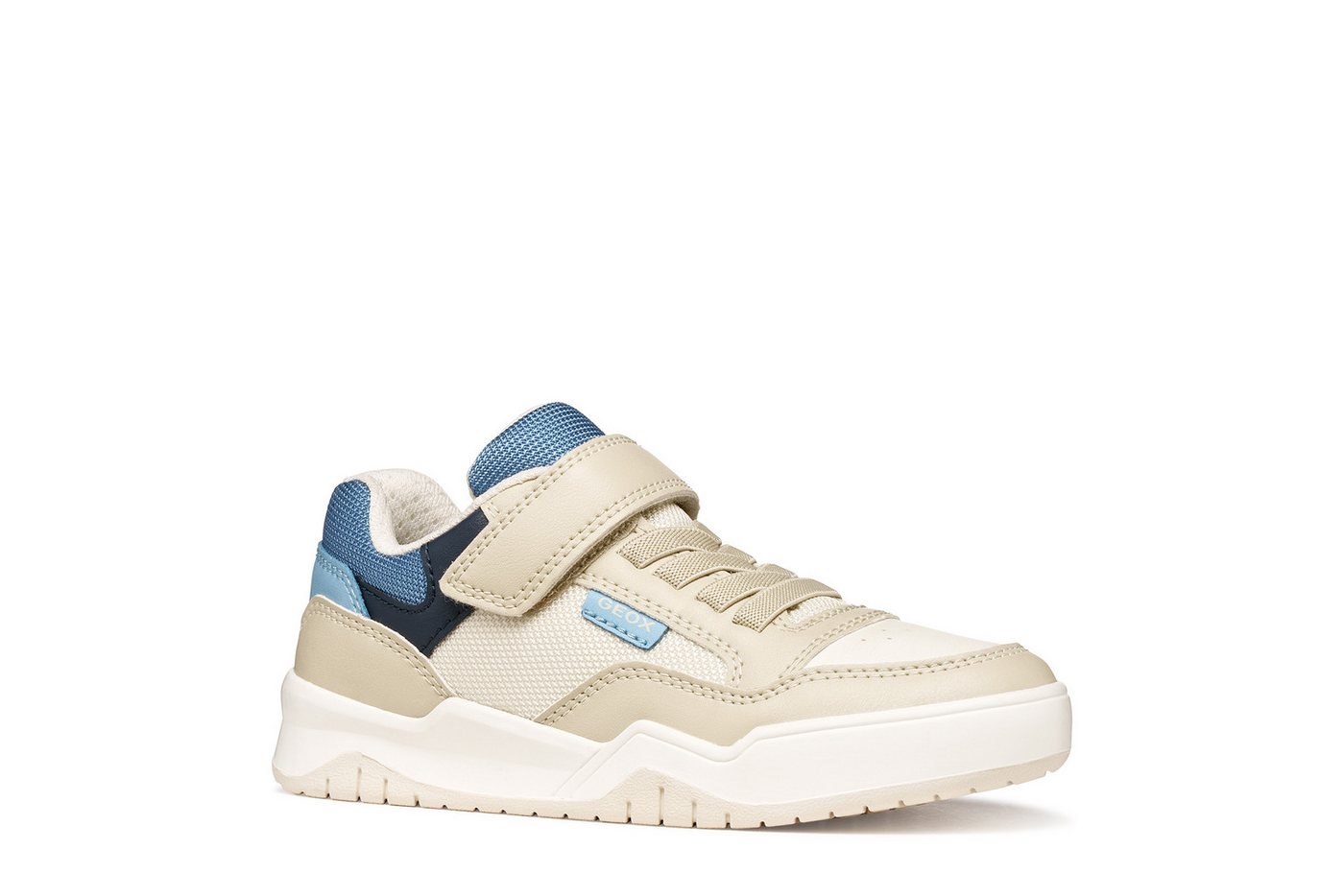 Geox J PERTH BOY Sneaker Halbschuh mit Klettverschluss, Größenschablone zum Download