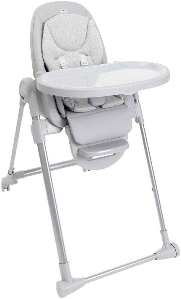 Chicco Hochstuhl Polly Armonia Steel, mit Essbrett