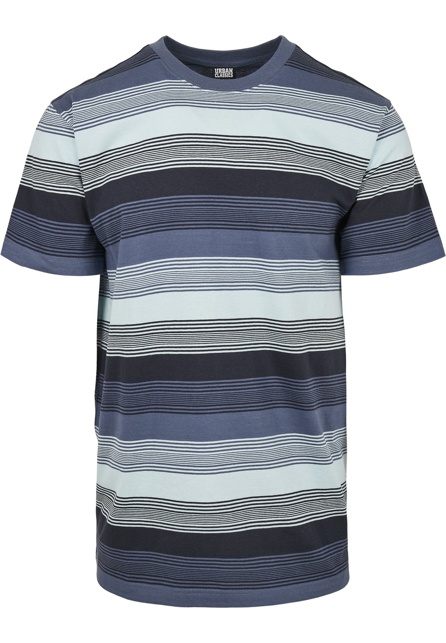 CLASSICS URBAN Dyed T-Shirt Sunrise Yarn Stripe T-Shirt (1-tlg) Tee