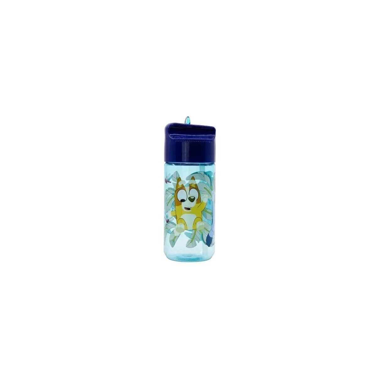 Bluey Trinkflasche Bluey Playtime Hydro Plastiktrinkhalmflasche 430 ml