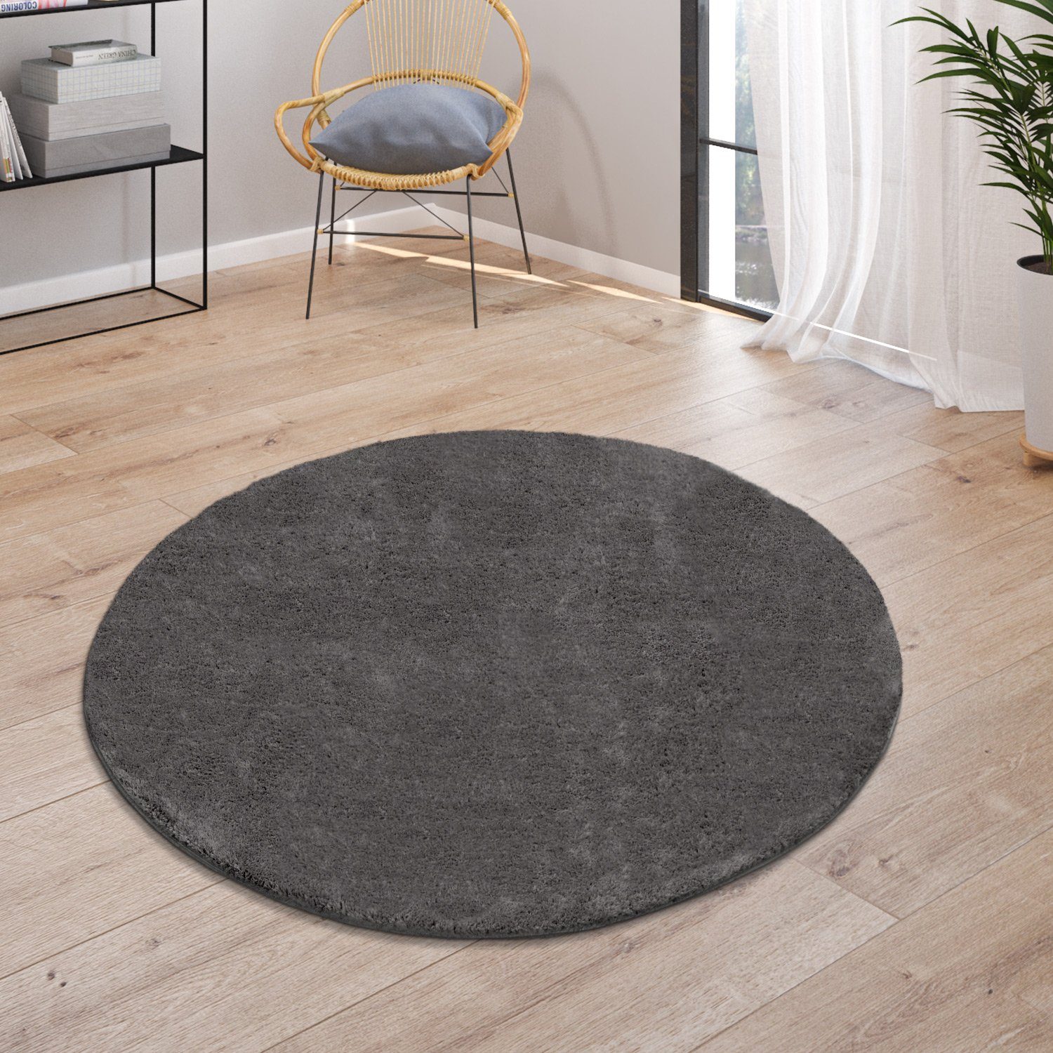 Paco Home Teppich Cadiz 630, rund, günstig online kaufen