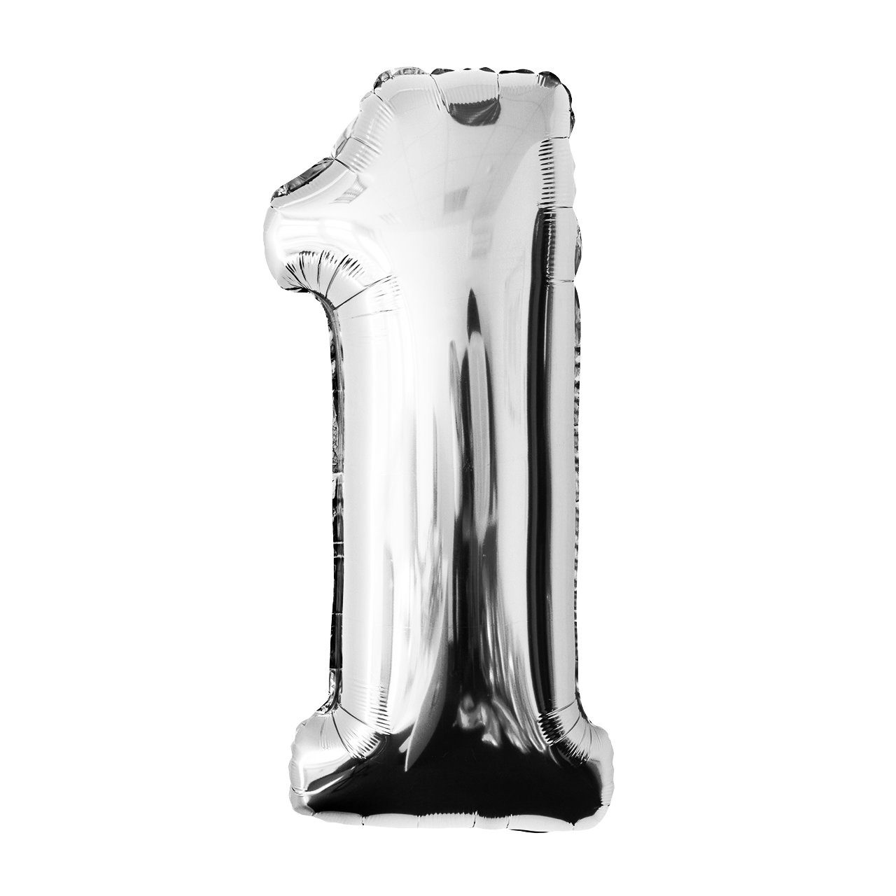 Unique Party Heliumballon Sternform, Silber, 50 Cm – Folienballon Für Weihnachten, Silvester, Hochzeiten