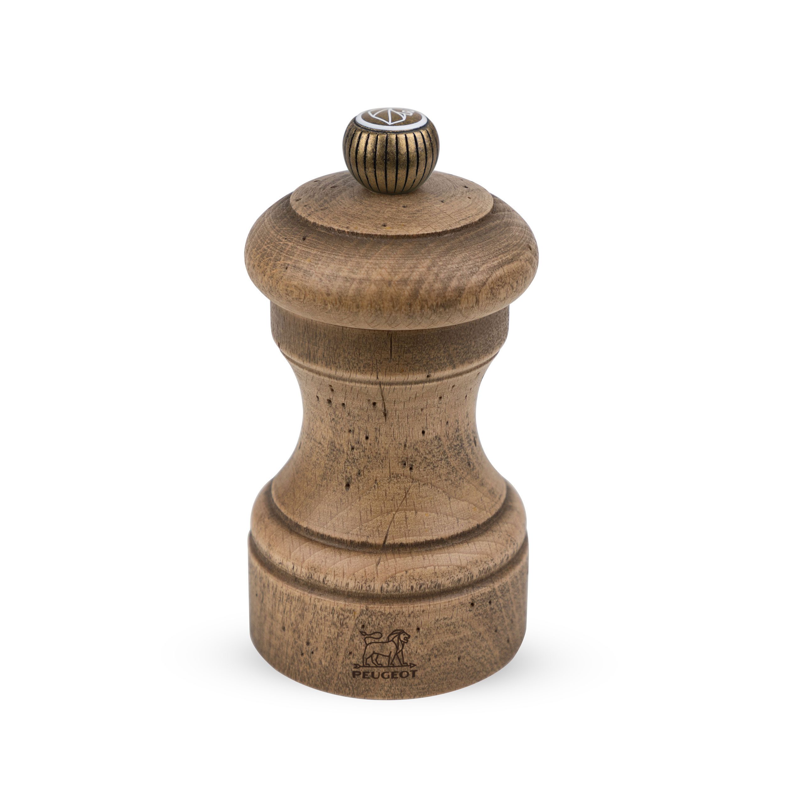 Salzmühle BISTRO ANTIQUAIRE 10cm Buchenholz Stahlmahlwerk Manuell