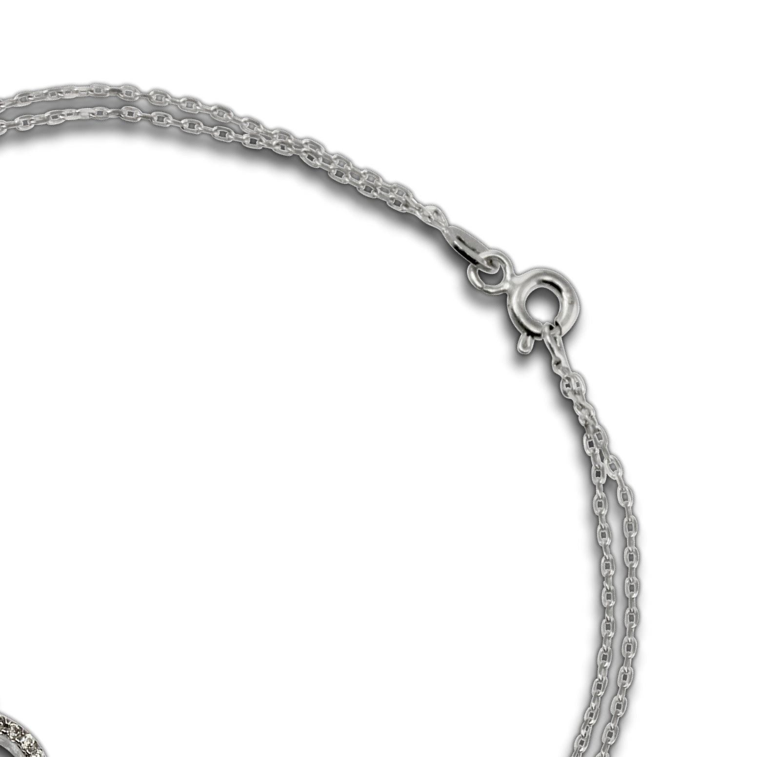SilberDream Silberarmband SilberDream Armschmuck 19cm 925 Silber (Armband), Damen Armband (Herz) ca. 19cm, 925 Sterling Silber, Farbe: silber, wei