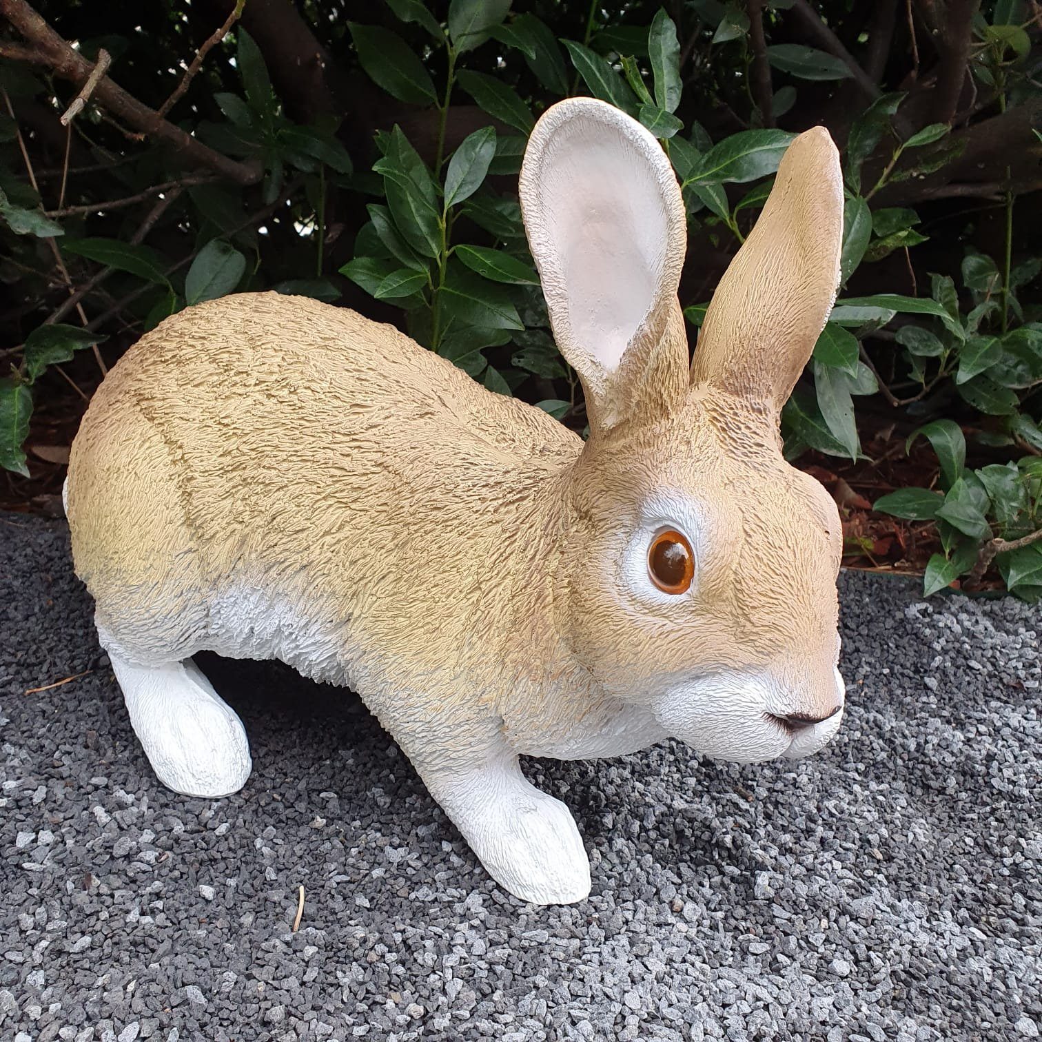 Aspinaworld Gartenfigur Hasen Figur 35 cm wetterfest, Figuren für den