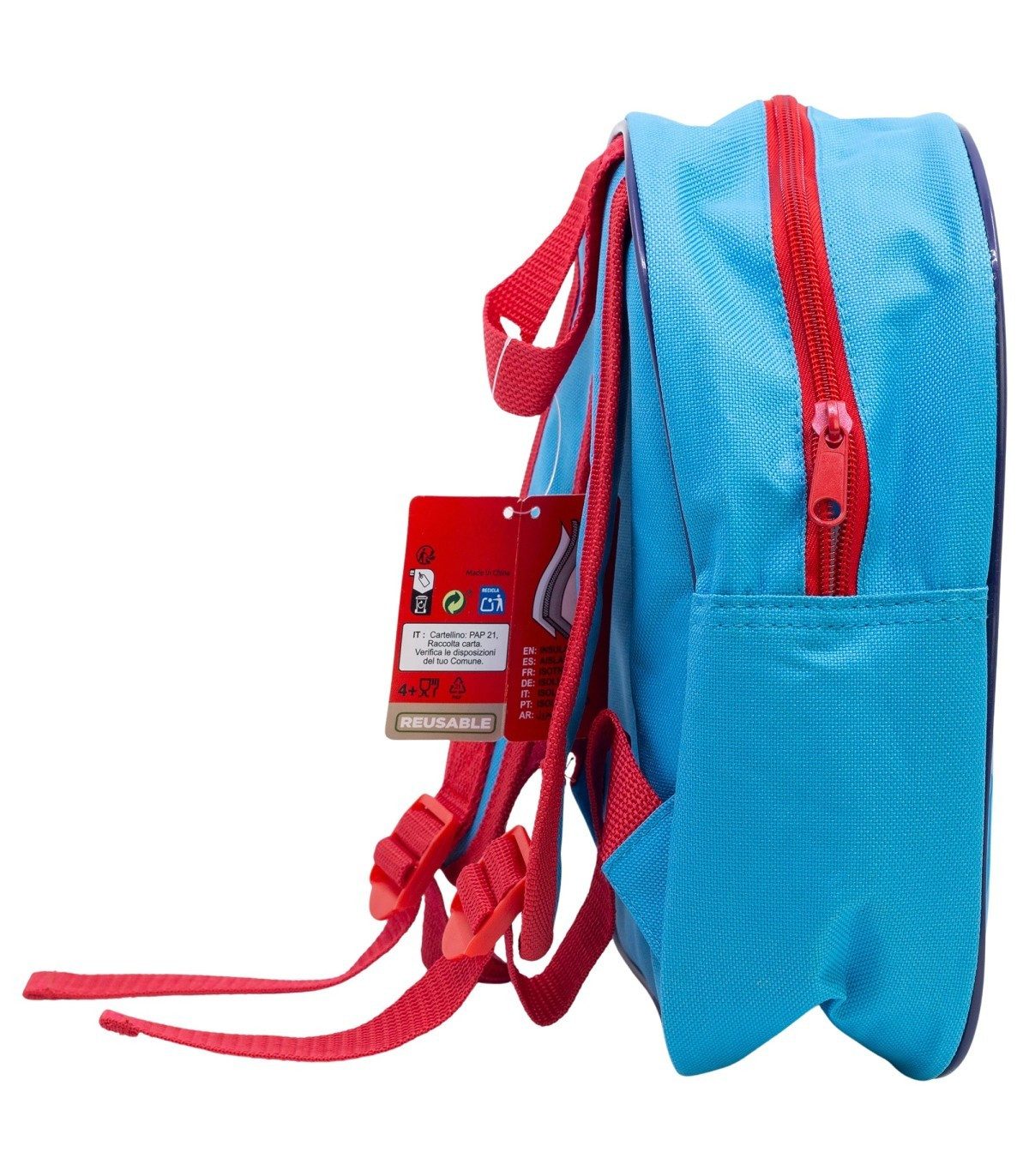 Super Mario Brottasche Lunchbag Kinder Isoliertasche mit Tragegriff und Schultergurten, Polyester, (Packung)