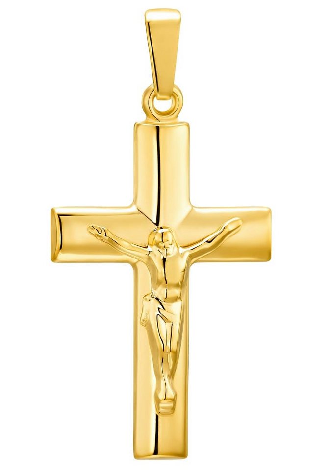 Amor Kettenanhänger Golden Cross, 2013523, Made in Germany