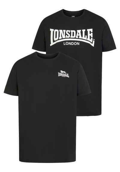 Lonsdale T-Shirt »PIDDINGHOE« (Packung, 2-tlg., 2er-Pack)