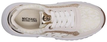 MICHAEL KORS KIDS COSMO MADDY Sneaker mit goldfarbenen Deteails, Freizeitschuh, Halbschuh, Schnürschuh