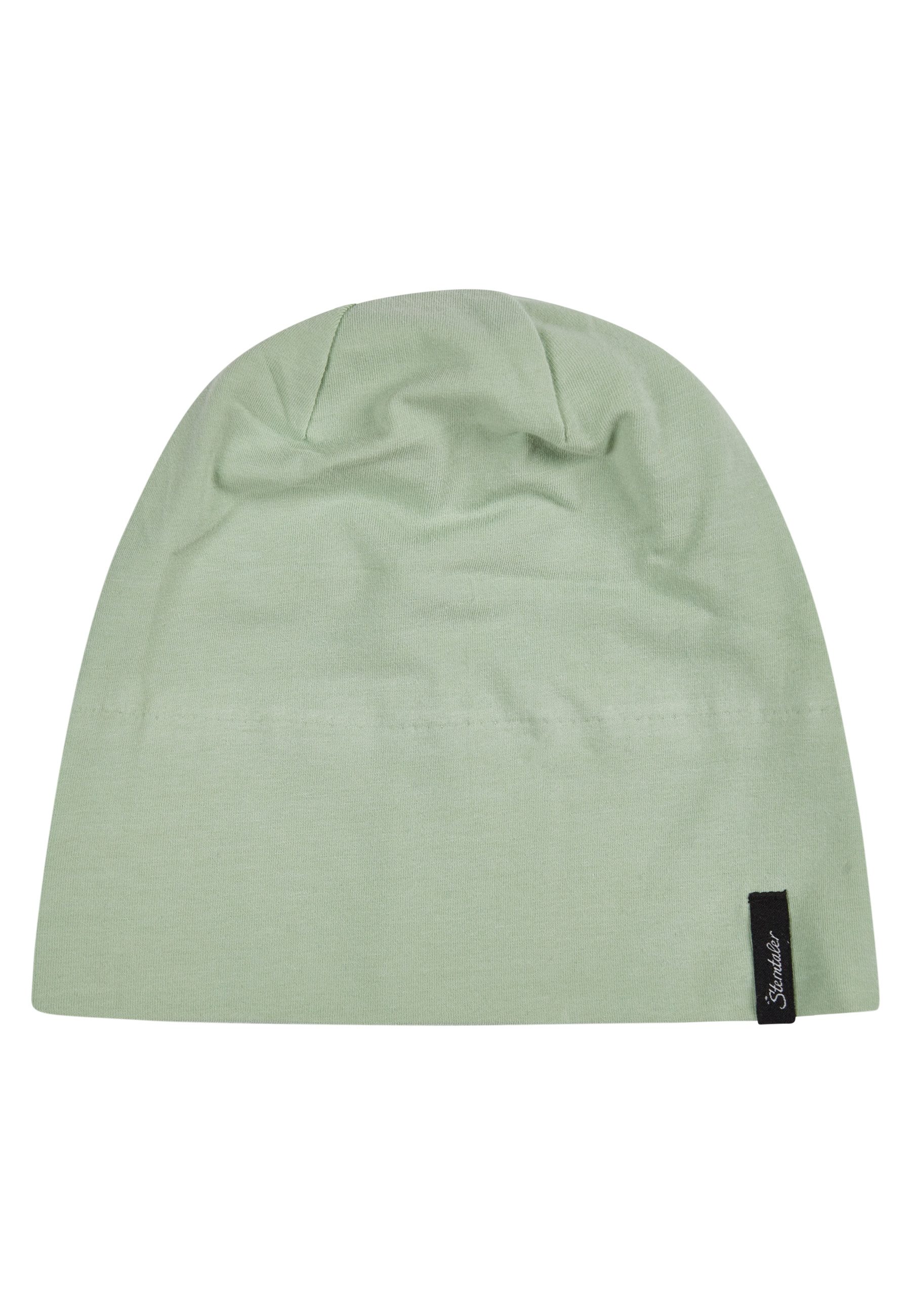 Sterntaler® Beanie Sterntaler® OCS Beanie uni (1-St) Kindermütze aus Singlejersey unifarben