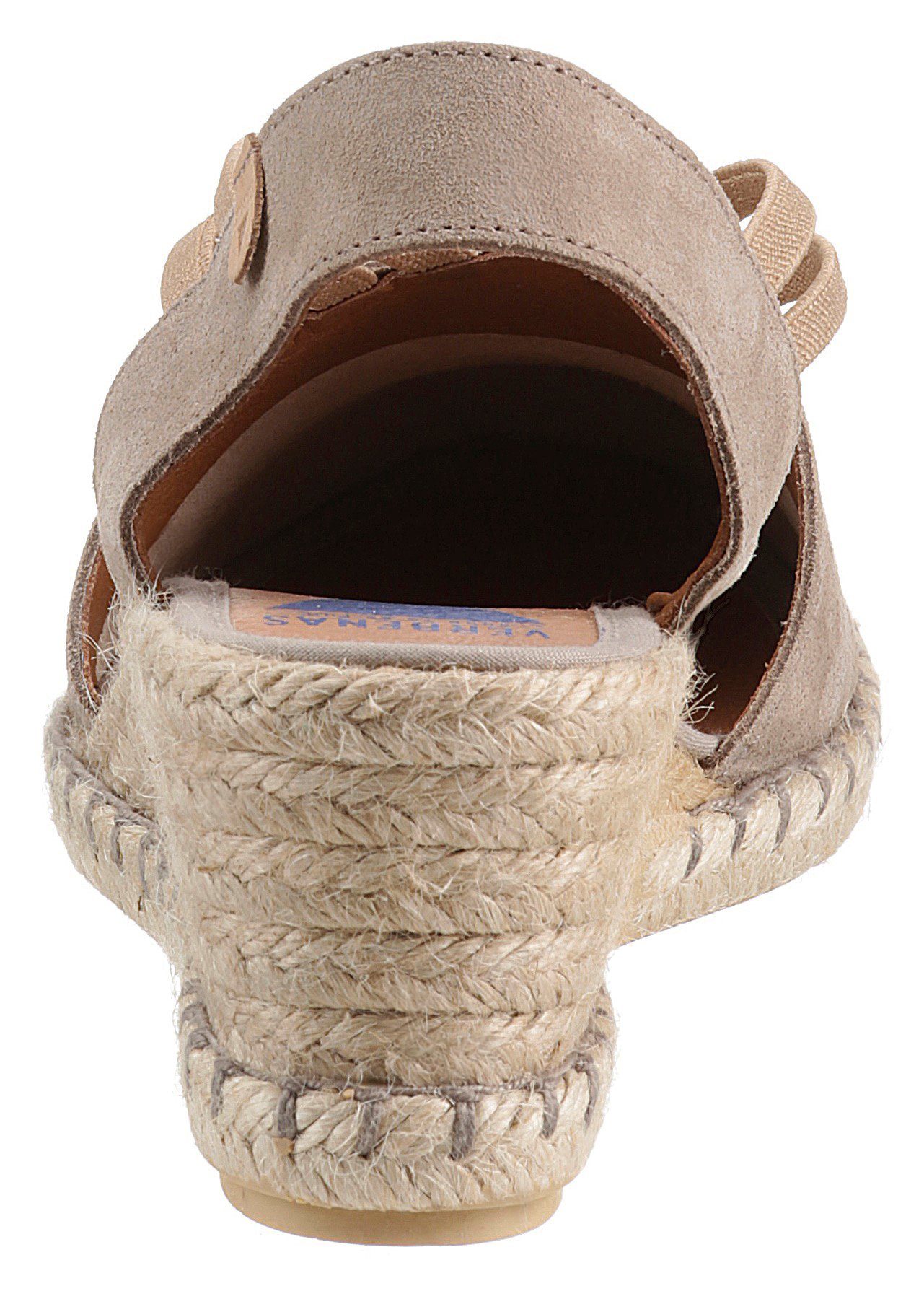 VERBENAS Mahon Bastbesatz mit Sandalette Maika beige