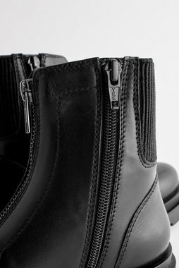 Next Robuste Chelsea-Boots aus Leder mit Reißverschluss Chelseaboots (1-tlg)