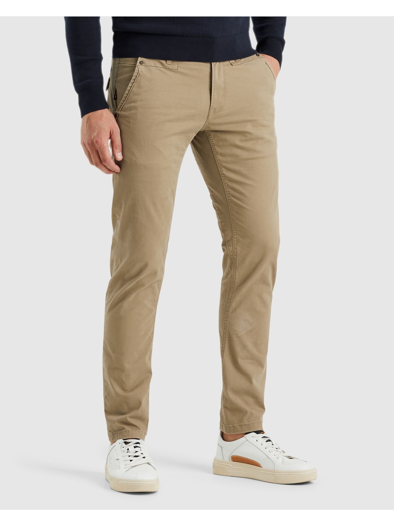 PME LEGEND Chinohose TWIN WASP CHINO LEFT HAND STRETCH TWILL mit Taschen