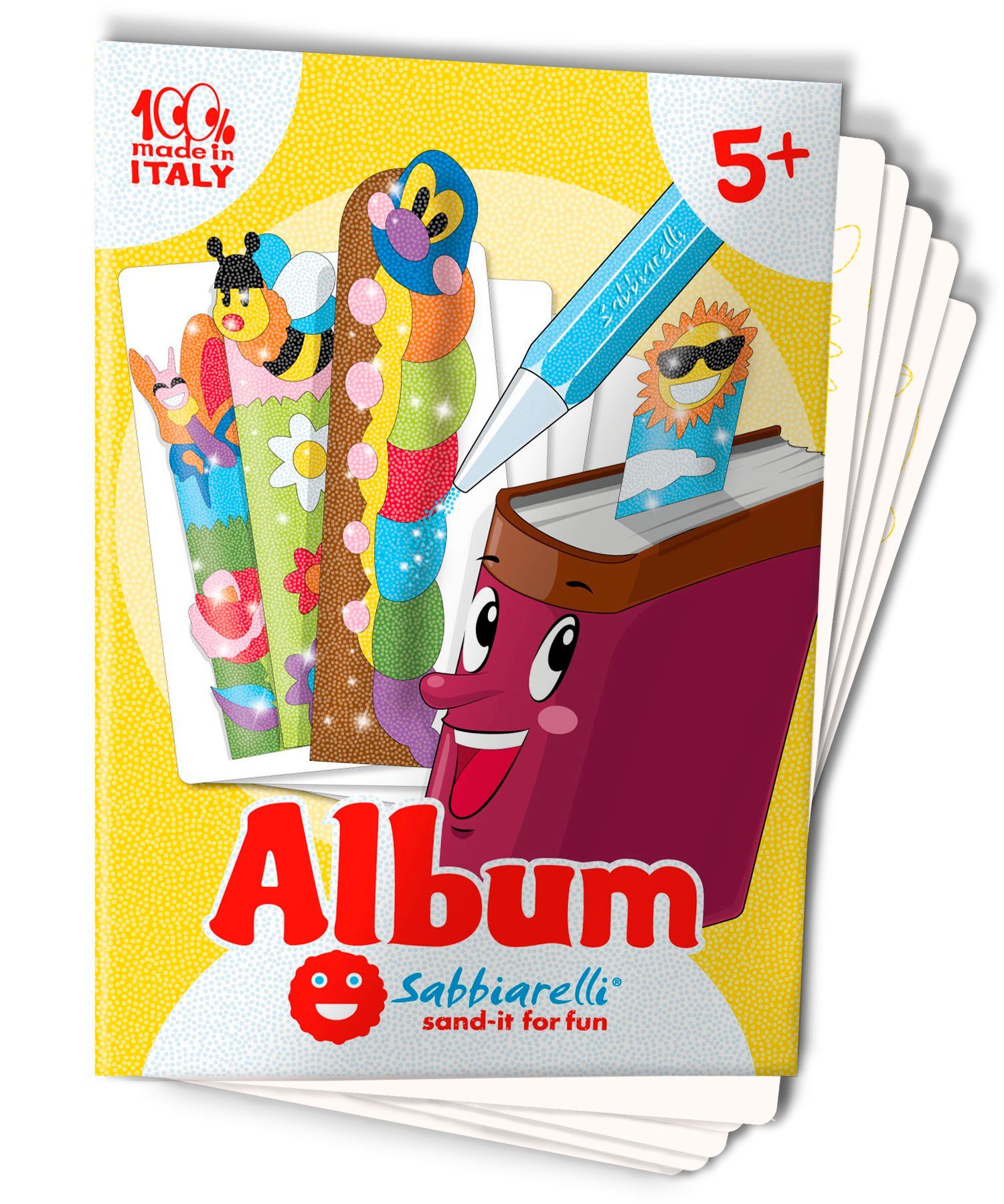 Sabbiarelli Malvorlage Sabbiarelli Sand-it for Fun, Album Bookfriends, 15 Motive