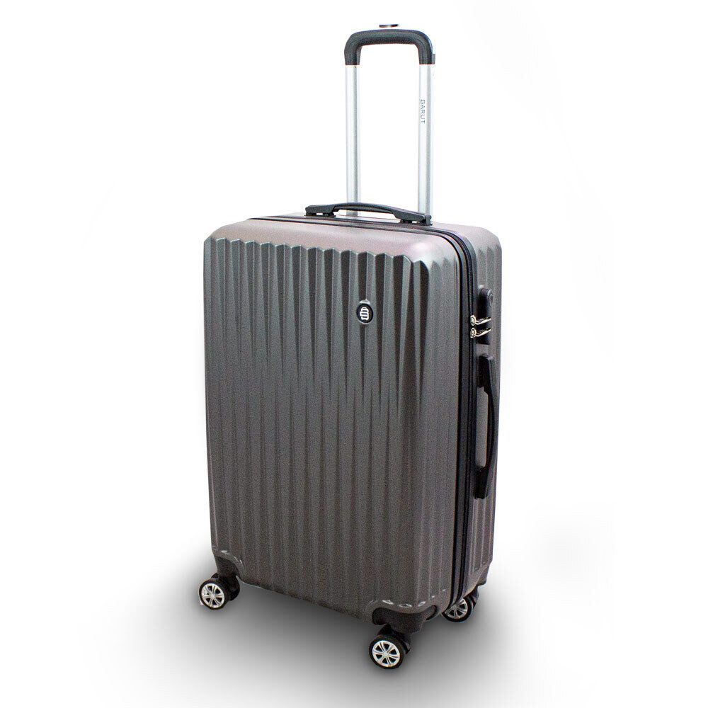 Hartschalen-Trolley Barut Reisekoffer L Modell General Grau