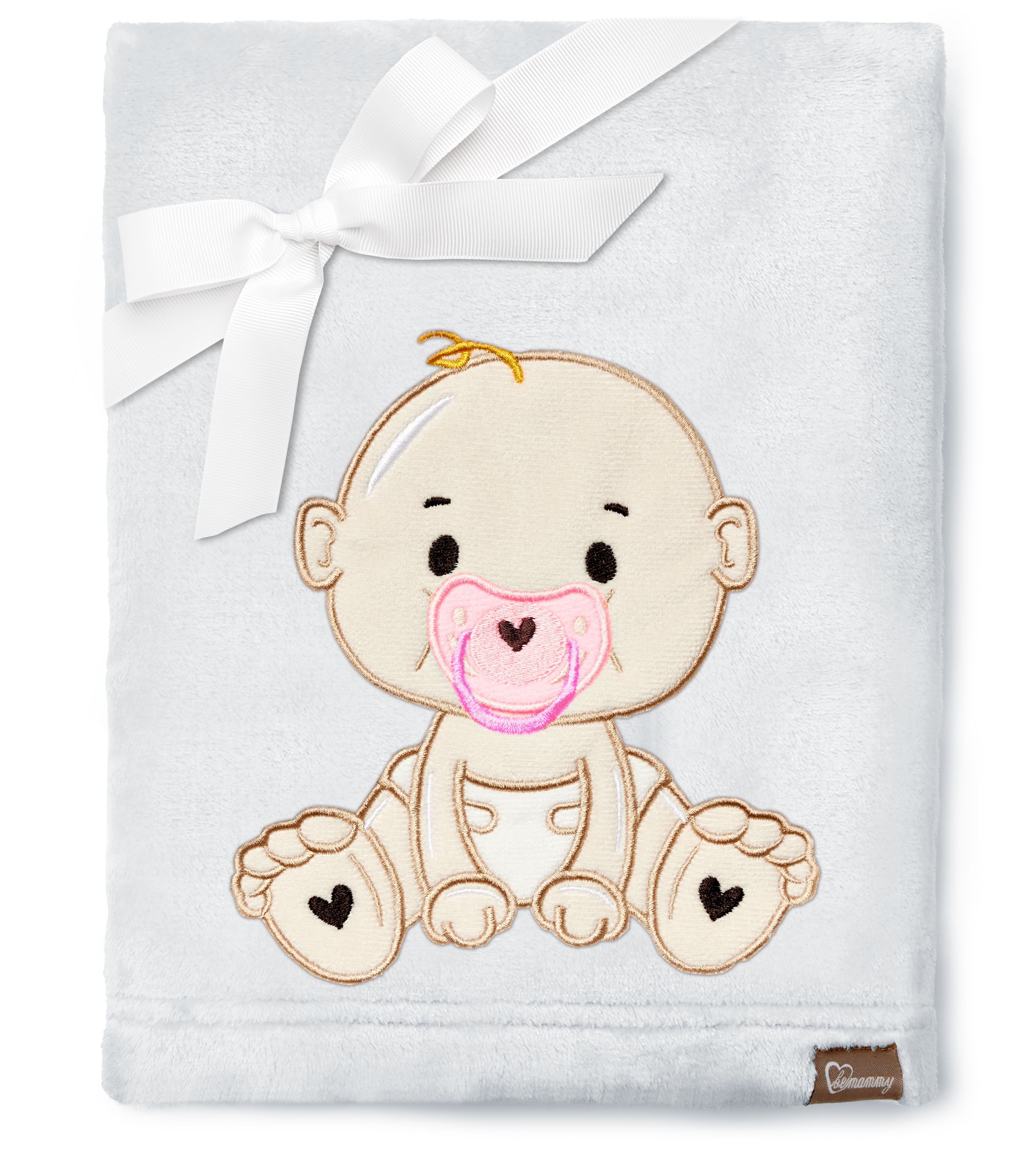 Wohndecke Warme Kuscheldecke Babydecke Blanket Baby Geschenk BE20-168, Be Mammy