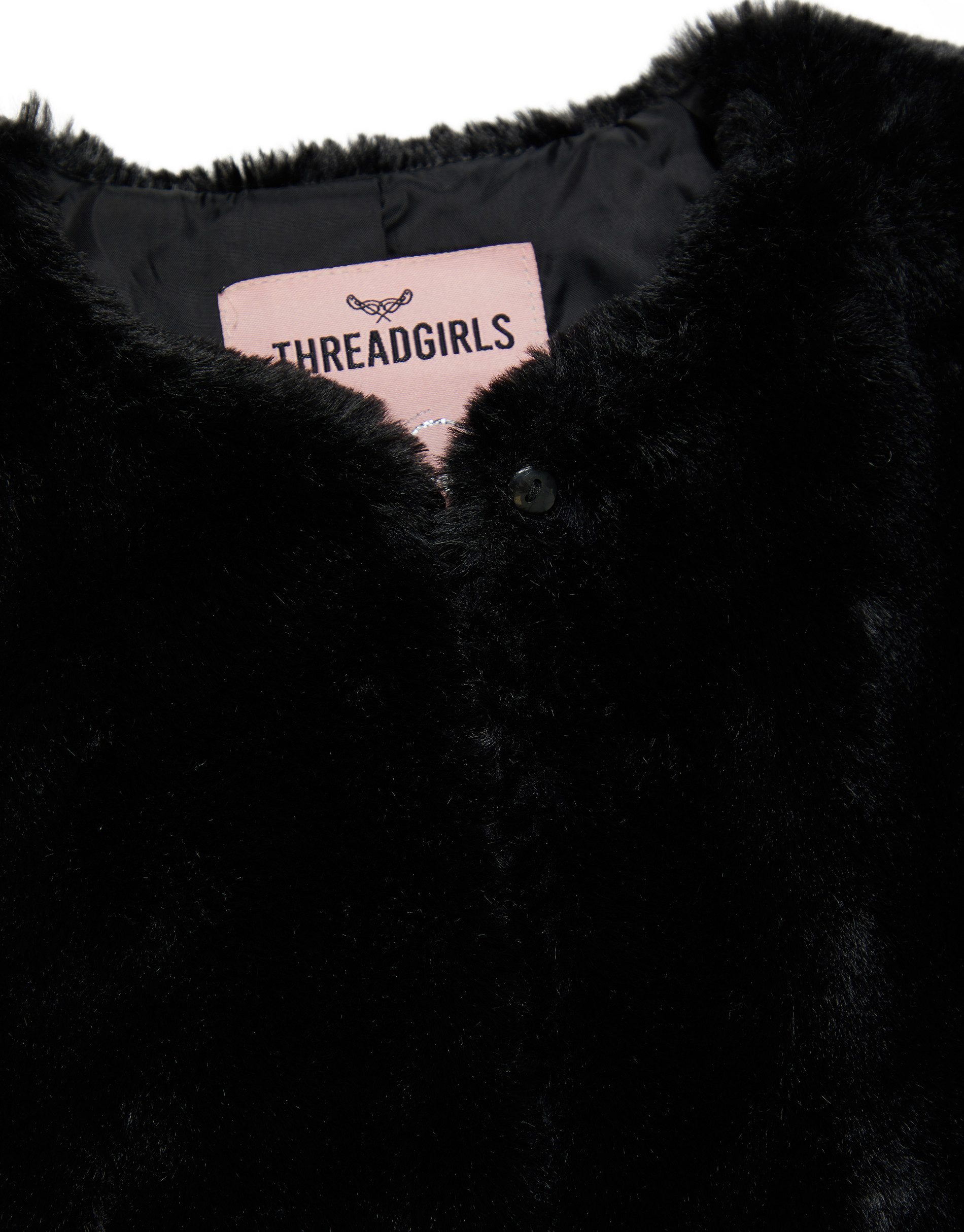 Threadgirls Lederweste THB Soft Fur Gilet Belle im flauschigen Design