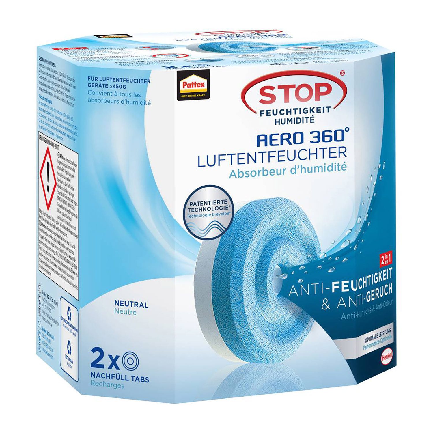 Pattex Luftbefeuchter Pattex Luftentfeuchter Aero 360 günstig online kaufen