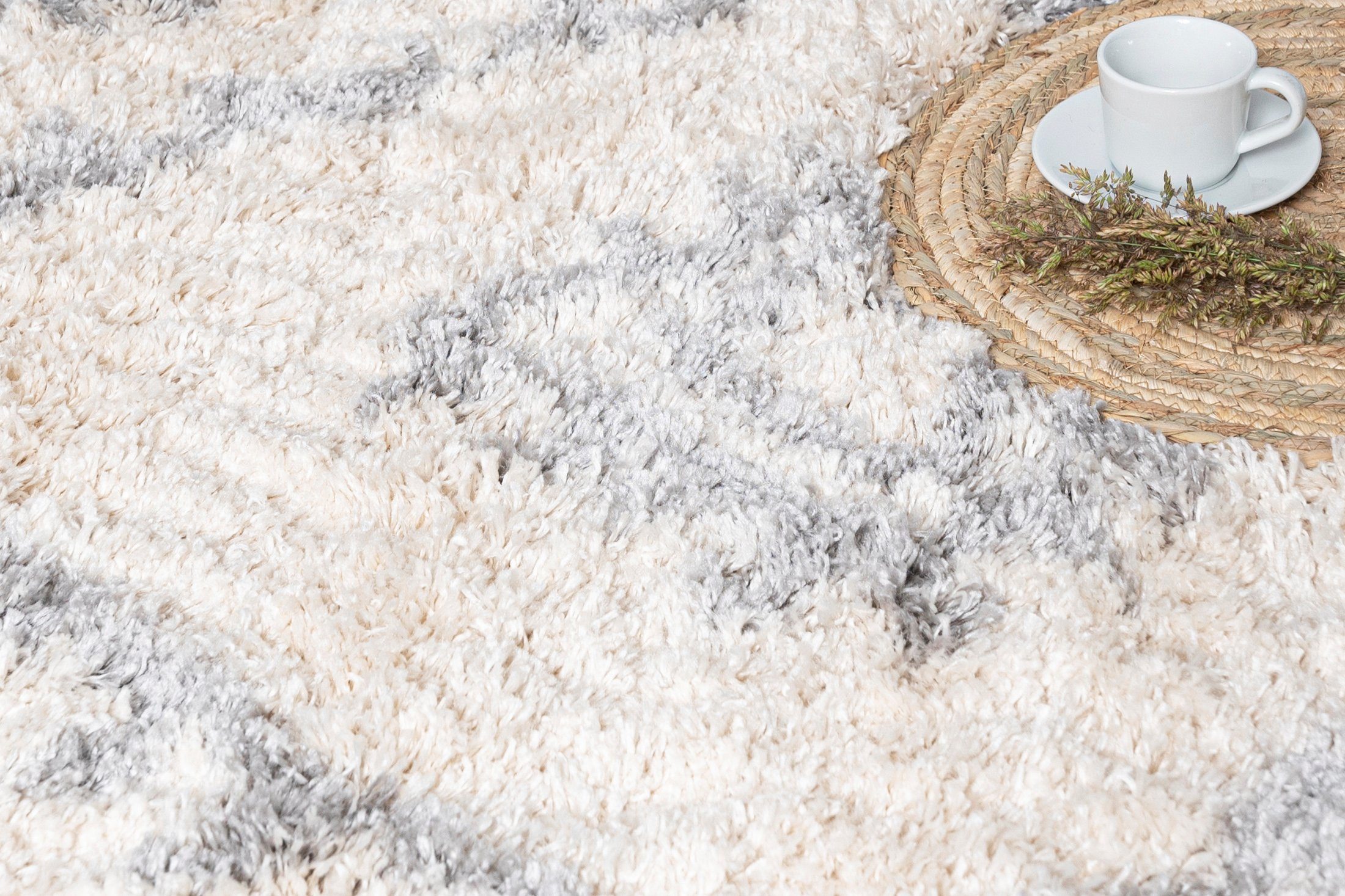 Mazovia Läufer Läufer Hochflor Shaggy für günstig online kaufen