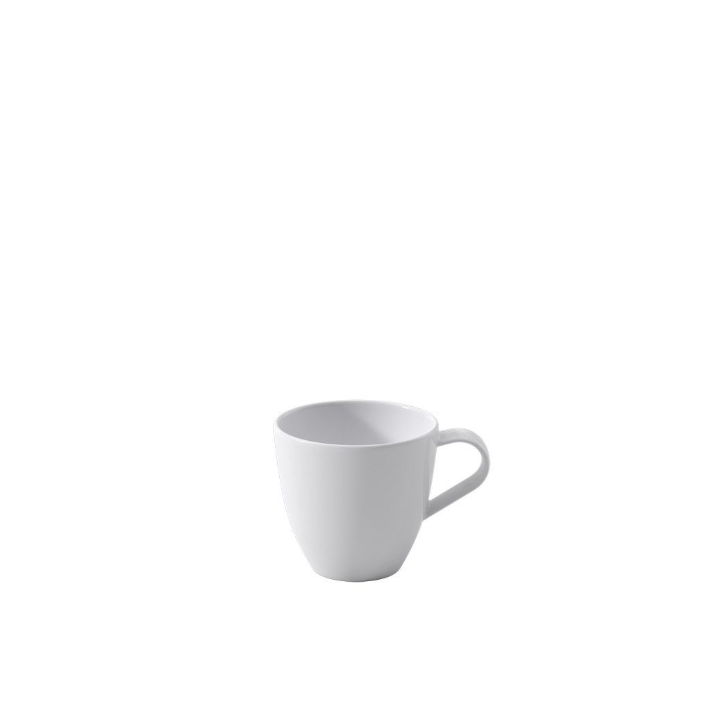 Villeroy & Boch Espressotasse Pura Espressotasse 7,5x5,7x5,1cm, 1-tlg., Porzellan, Premium Bone Porcelain, mikrow.- & spülm.sicher, Made in Germany