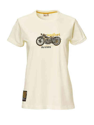 BMW T-Shirt BMW M Motorsport Motorrad 100 Jahre Kollektion Poloshirt T-Shirt Damen