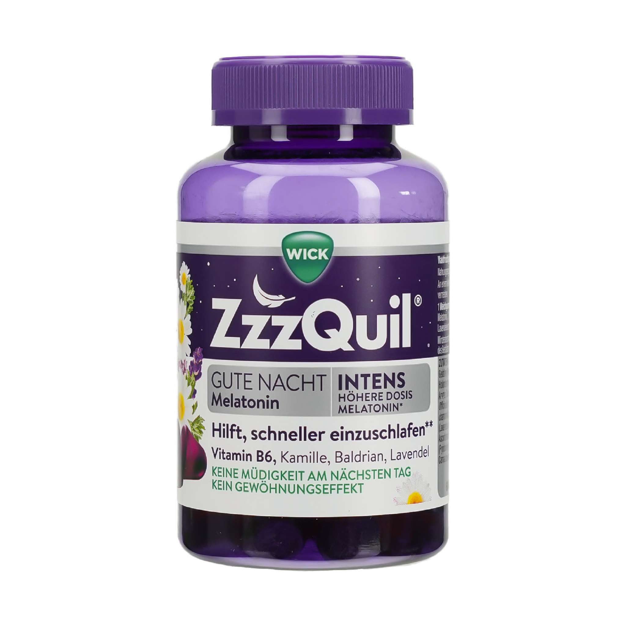 WICK WICK ZzzQuil Gute Nacht Intens Weichgummis